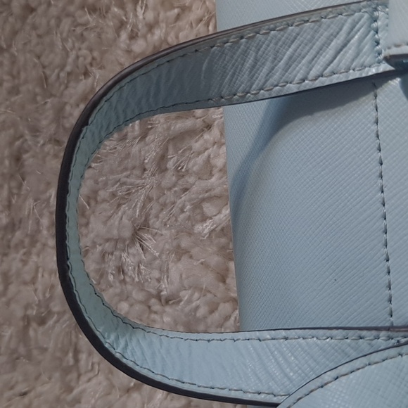Kate Spade Lizzie Powder Blue backpack Saffiano